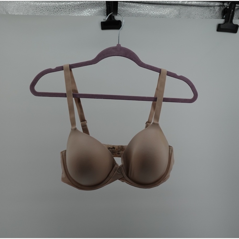 Maidenform One Fab Fit T-Shirt Bra Tan Nude Underwire 38C DM7543